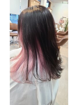 シンミ(SHinmi) ピンクインナーカラー