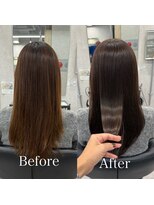 ヘアサロン ドットプラス 町田店(dot. plus)&nbsp;ナチュラルブラウン×髪質改善