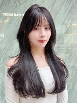 ニューヨークニューヨーク なんば道頓堀店(NYNY) レイヤーカット　くびれヘア　ラベンダーカラー