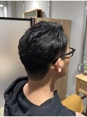 くせ毛をいかした短髪メンズスタイル【カミケンアジト】