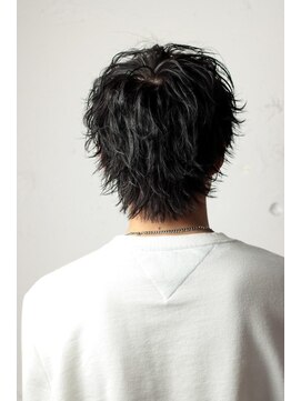 リップス 池袋(LIPPS) 波巻きパーマ×ショートマッシュウルフ