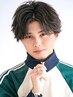 メンズカット+フェザーパーマ￥11000［メンズサロン/所沢］