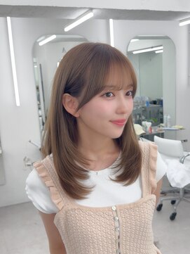 アマトウキョウスマートサロン(AMA TOKYO×Smart Salon) くびれミディ/顔まわりカット/くびれ巻き/レイヤーカット