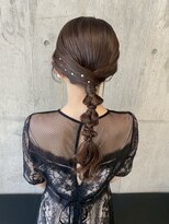 エイミー 伏見店(aemii)&nbsp;タイト編み下ろしヘア