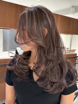 アマレット(Amaretto) 動きのあるハイライトレイヤースタイル