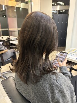 アルメリア 池袋(Arumeria) ショコラブラウンラテベージュ大人可愛いミディアムヘア20代30代