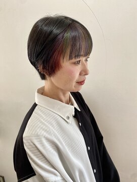 ヘアーアンドメイクアップモパ フェイスフレーミングカラー