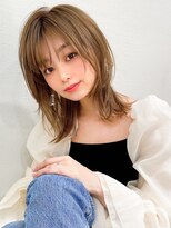 アフロート エル 錦糸町(AFLOAT L) 【20代30代】クラゲヘアーレイヤーボブ/黒髪/暗髪/小顔レイヤー