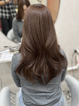 ラルム 新宿(LARME) ケアブリーチダブルカラー/赤み少なめ9トーンモカブラウン