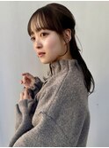 顔まわりカット/前髪カット
