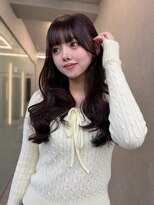 ボタン ハカタ(VOTAN hakata) 博多/顔周りカット/重め前髪/ココアラベンダー/レイヤー