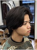 MEN'S HAIR/6:4パート/ミディアムパート/