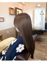 トップヘアー 総社駅南店(TOP HAIR) 【レディースヘア/ピンクベージュ/ベージュ/髪質改善】