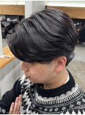 毛流れセンターパート