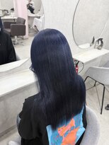 アン ブリーチ 大宮駅東口店(UN BLEACH)&nbsp;ブリーチ1回～ネイビーブルーカラー♪