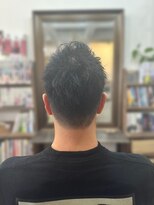 チアロルーチェ(Chiaro Luce)&nbsp;メンズメンズカットセンターパートリクルート刈り上げショート