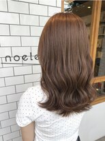 ノエル(noele)&nbsp;ベージュ×ミディアム