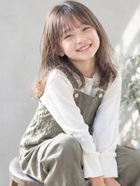 ドット ヘアー(dot.hair) キッズカット / ふんわりウェーブ / ナチュラルバング