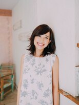 リアン 方南町店(Lian)&nbsp;ミディアムレイヤー×フリンジバング【Lian  方南町】