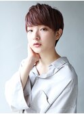 本八幡×暖色カラー×肌映え×ナチュラルマッシュショート