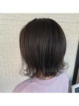 テラスヘア(TERRACE hair) ダークアッシュ× ライトボブ