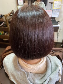 ヘアケアサロン シェーン(hair care salon Schon) 憧れのうるツヤボブで毎朝簡単スタイル♪【117】