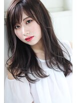 イロドリ ヘアーデザイン(IRODORI hair design) IRODORI　大人可愛い暗髪セミロング　［西尾一寛］