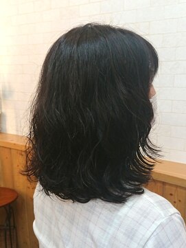 美容室 ジュネス ゆるふわ☆ミディ