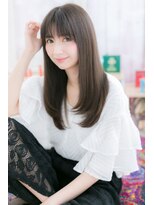 ミック ヘアアンドメイク アップ 駒込店(miq Hair&Make up) 重軽ローライトでしっとり感♪艶カラー美髪ロングレイヤー