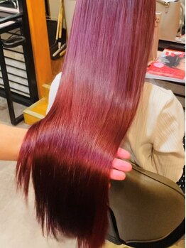 【リピート多数！】ダメージレスで自然なストレートヘアに!今までにない柔らかい髪質を実感して下さい◎