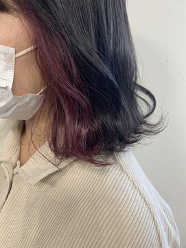 ヘアーデザインサロン スワッグ(Hair design salon SWAG) イヤリングカラー