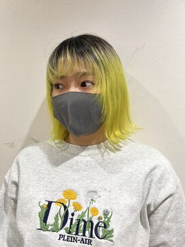 エイトセカンド 新宿三丁目店(EIGHT second) #yellow×#gradation