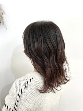 クリアリティ ヘアーサロン 京都駅前本店(clarity hair salon) ピンクグラデーション×くびれヘア　@1101_hairstyle ●009●