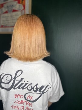 マムヘアー(mum HAIR) アプリコットカラー