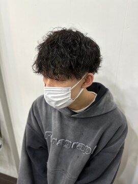 ナンバー リコ 名駅 ジャム 名古屋(N° rico JAM) ツイストスパイラルパーマ　メンズカジュアル　ツーブロック