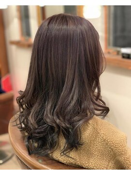 ロッソ 逗子銀座店(ROSSO Zushi-Ginza) ブルーベースのグレージュカラー