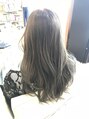 アーティスト サロン ショウ(artist salon SHOW)&nbsp;ベージュカラーにブルーを少し入れて透明感を出してみました！