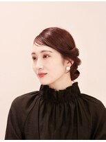大人のシンプルアップスタイル　３０代・４０代・５０代　表参道