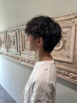 アンユヘアー 与野駅前店(unu.hair) メンズパーマ／ツイストスパイラル/マッシュウルフ
