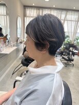 サンクチュアリー ウィズ コネクト(Sanctuary with connect)&nbsp;白髪ぼかし3Dカラー×ショートスタイル