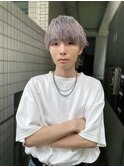 ラウンドマッシュ×シルバーカラー