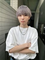 ラウンドマッシュ×シルバーカラー