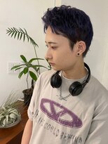 ハニー 町田(HONEY) アップバングショート　黒髪　ニュアンスパーマ　ダウンパーマ