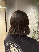 リブ(Live) ゆるふわボブ　久米川美容室