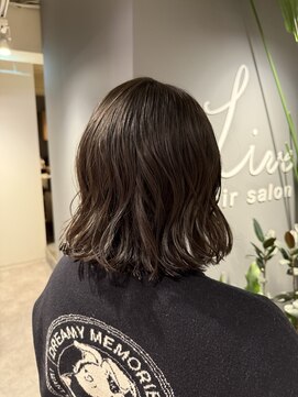 リブ(Live) ゆるふわボブ　久米川美容室