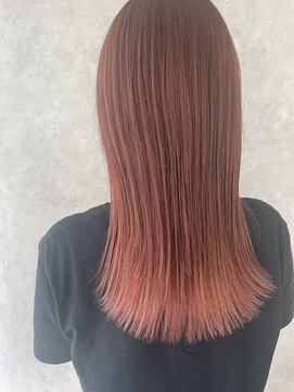 ニューカマー バイ ヘッドライト シブヤ(NEW COMER by HEADLIGHT shibuya) 裾カラー×ミディアムレイヤー