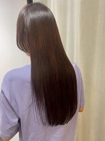 ゴブンノロク(GOBUN NO ROKU)&nbsp;20代30代40代ストレートアッシュベージュ髪質改善艶感カラー