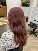 ラヴィズム(LUVISM)&nbsp;顔周りレイヤー/ダブルカラー/髪質改善/ケアブリーチ万代新潟駅