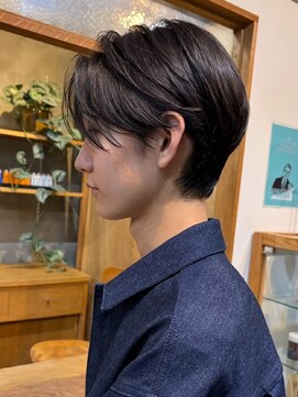 サンアタゴノット(san.atagonot) men's hair/刈り上げセンターパート/フェザーパーマ/メンズ