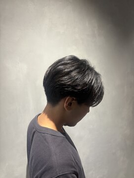 ノーヴァ バイ ボナ 前橋店(nova by bona) センターパート×ニュアンスパーマ